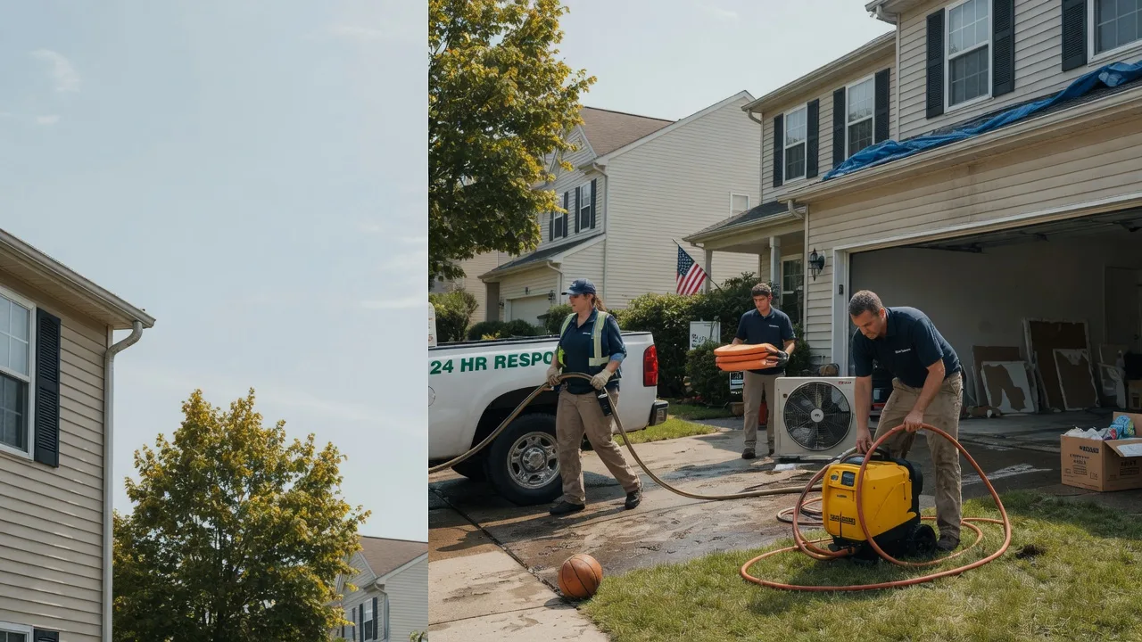 Emergency Water Damage Restoration in Hall Summit, LA near me
